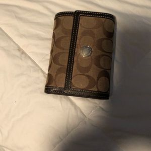 Trifold coach wallet